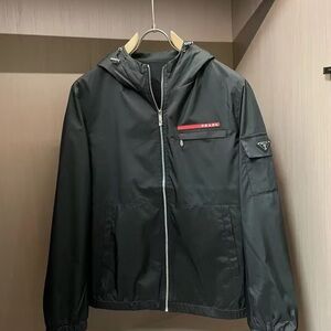 Prada Triangle-Logo Jacket